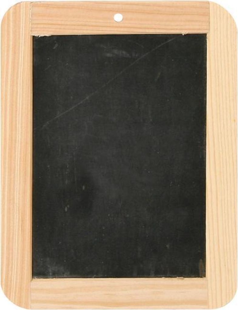 Bartl 3227 kleine Schiefertafel 19x14,5 cm mit Holzrahmen