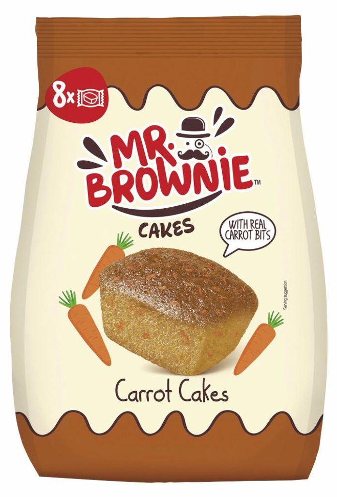 Mr. Brownie Carrot Brownies 200g Zdjęcie produktu 