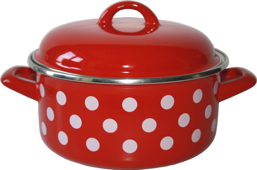 kochtopf + Deckel Durchmesser 14cm 1l PUNTÍK ČRV Produktbild 