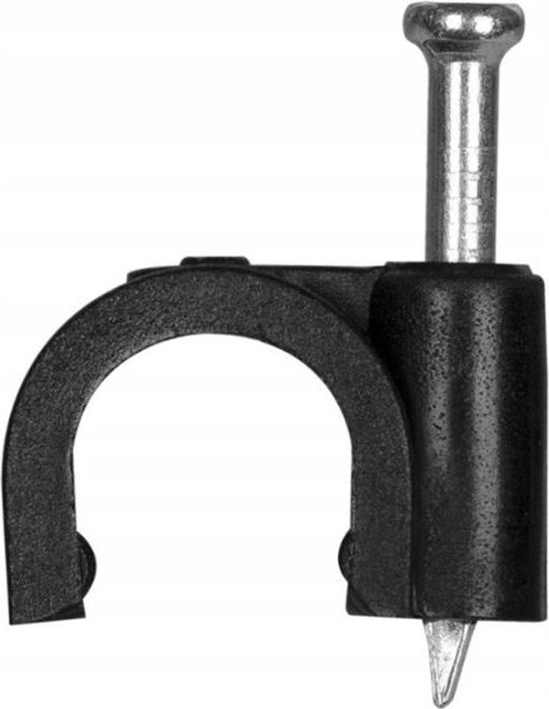 Kabelhalter 7 mm schwarz Pawbol H.7005C Packung=100 Stück