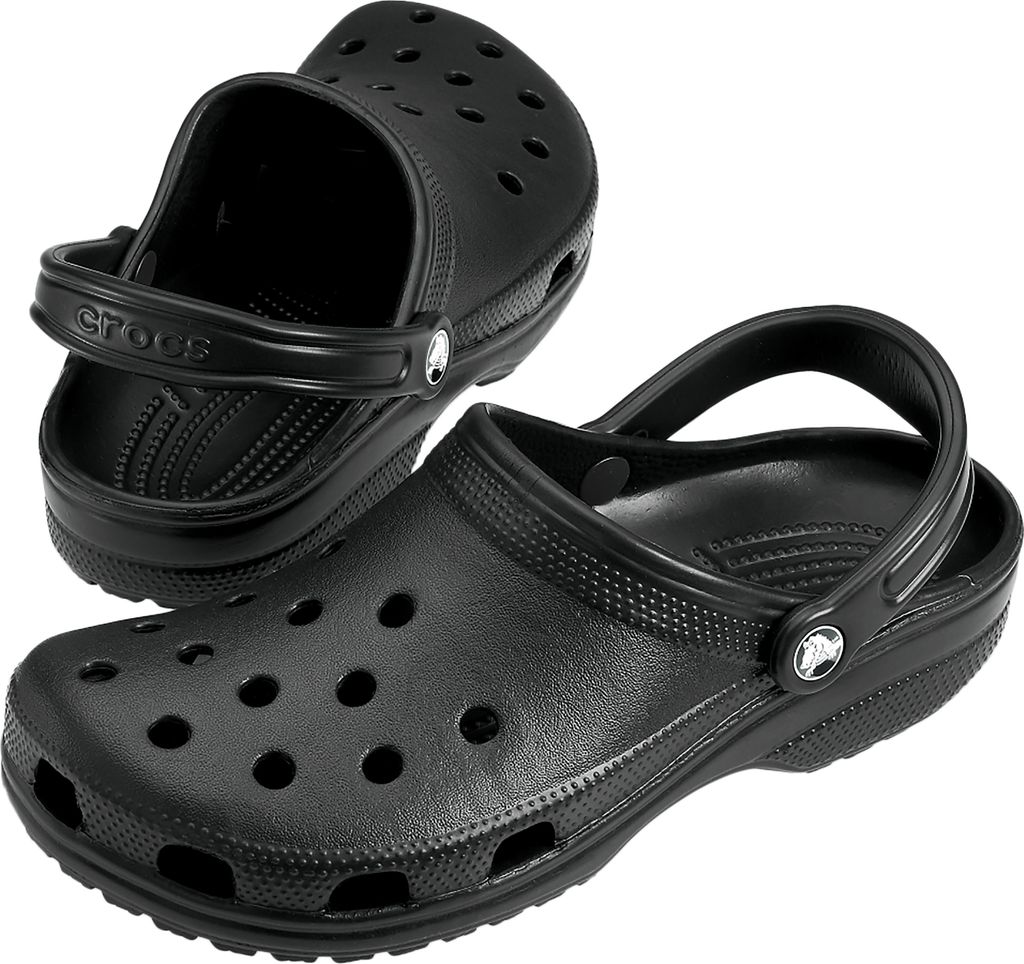 Crocs Classic Clog Sandalen Herren black black 37-38 Produktbild 