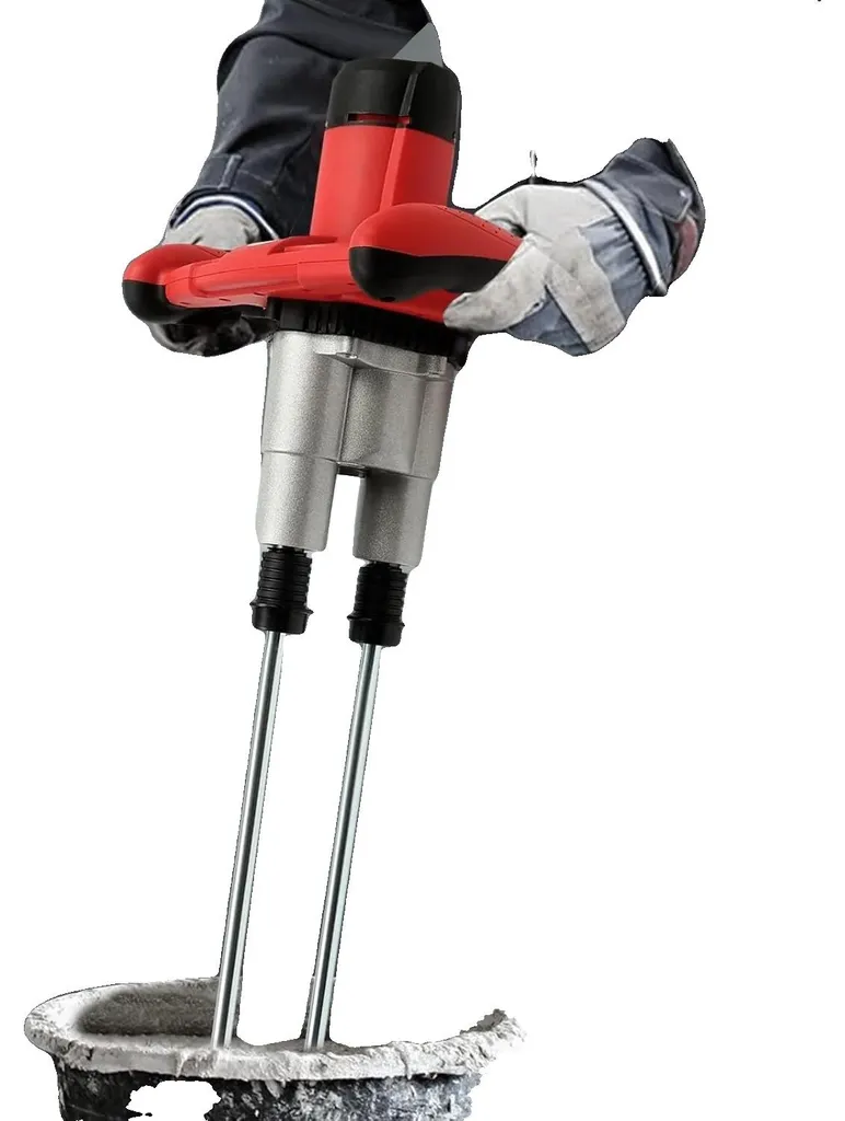 Mélangeur à mortier 2800W 220V à 6 vitesses et capacité de 53cm