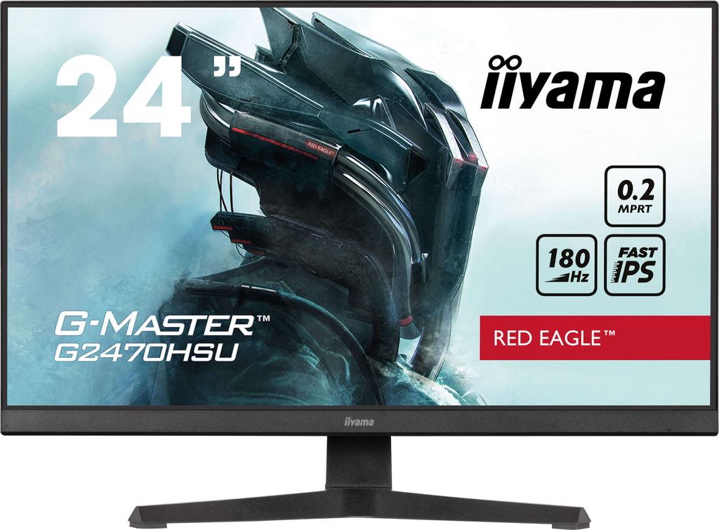 24" Fast IPS Gaming, G-Master Red Eagle, FreeSync Premium, Produktbild 