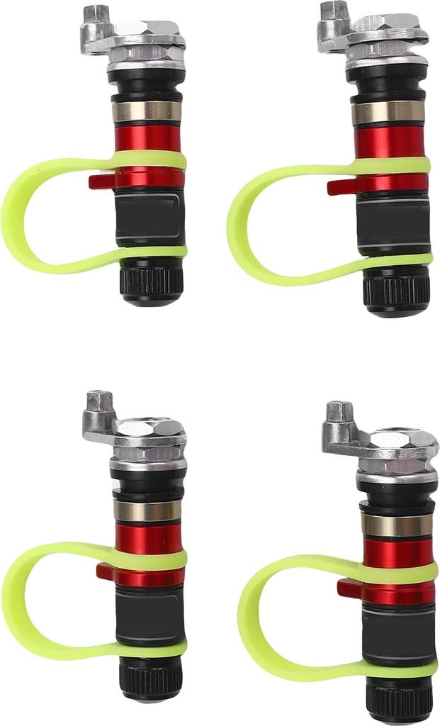 4-teiliges Reifendeflator-Set (10šC30 PSI) šC Schnellentlüftung für Offroad-Einsätze šC Ventilzubehör