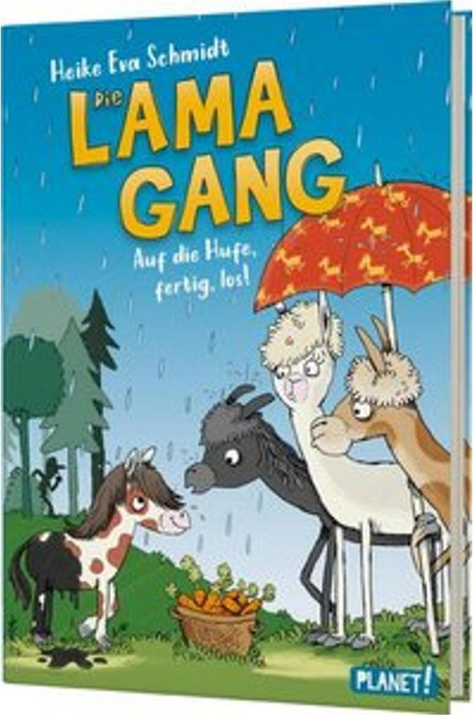 Die Lama-Gang. Mit Herz & Spucke 4: Auf die Hufe, fertig los!