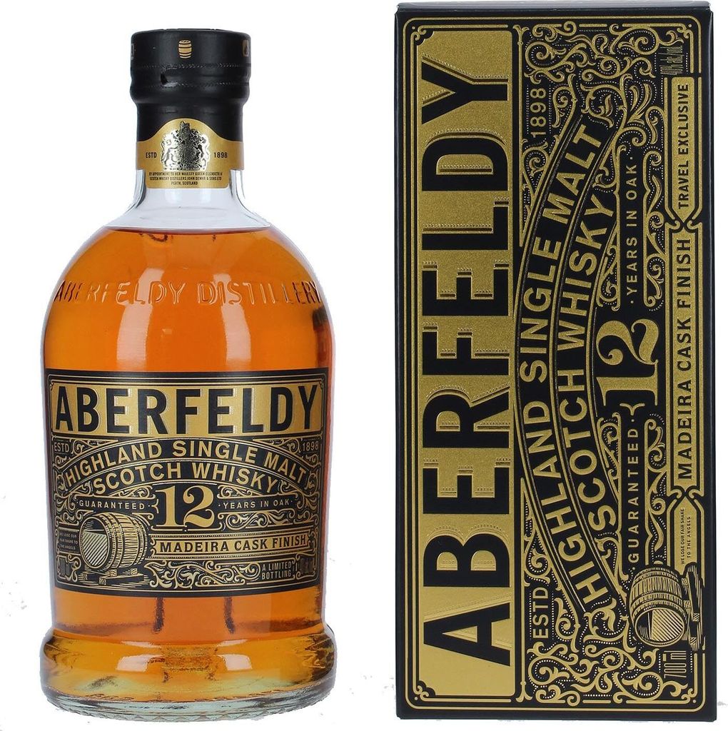Aberfeldy 12 Jahre - Madeira Cask Finish - Travel Retail Produktbild 