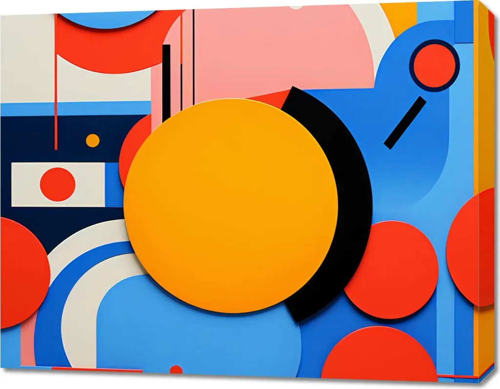 Decorazione Parete Moderna: Quadro 90x70 cm Astratto Emozioni