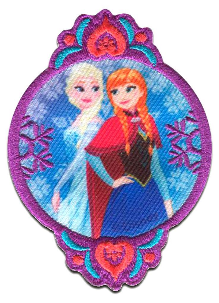 Disney © Frozen Die Eiskönigin Elsa & Anna 1 - Aufnäher, Produktbild 