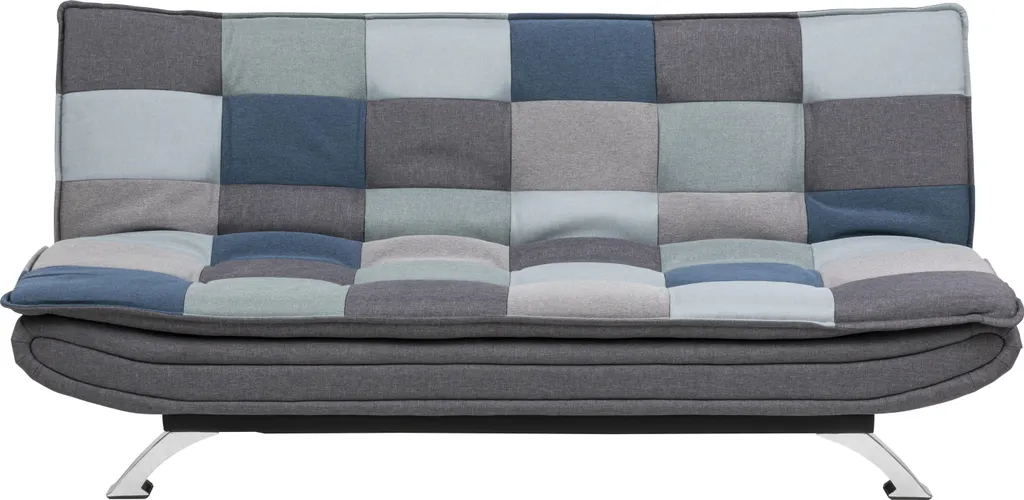 Canapé-lit patchwork multicolore Faith : canapé convertible de design