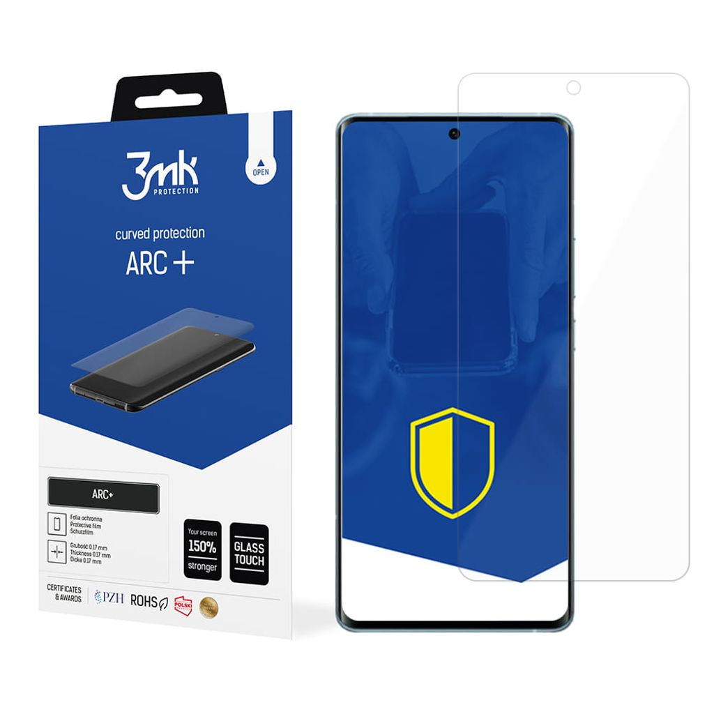 3mk Display Schutzfolie ARC+ für Vivo X60 Pro 5G 0,17mm Self-Heal