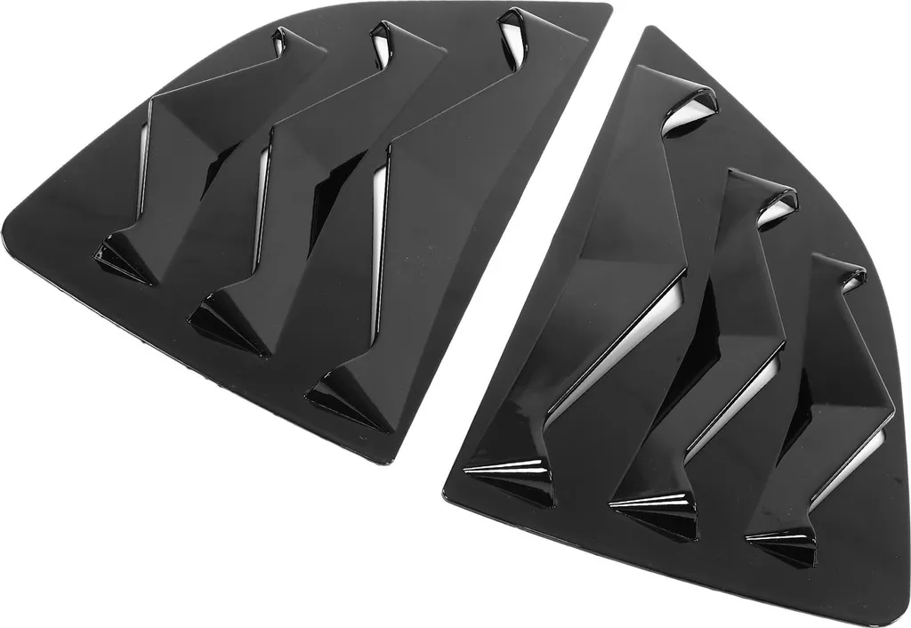 Persiennes de Vitre Arrière pour Honda Fit Jazz 2014-2018 en ABS Noir