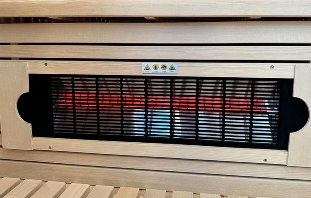 s 2-Personen Far Infrared Sauna Zimmer mit Computersteuerung