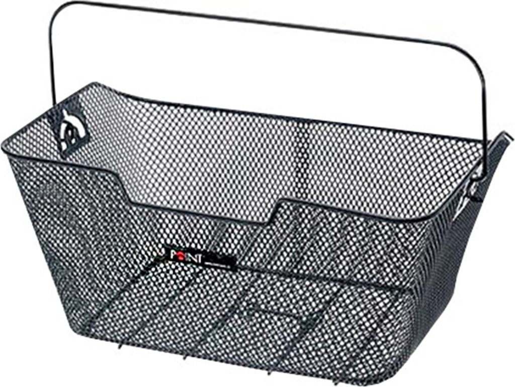 Point Gepäckträger-Korb 40 x 28 x 18engmaschig schwarz Produktbild 