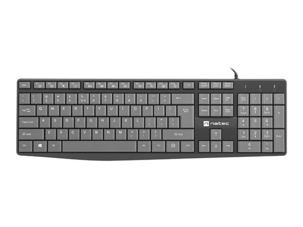 Natec Tastatur Nautilus Us Slim Produktbild 