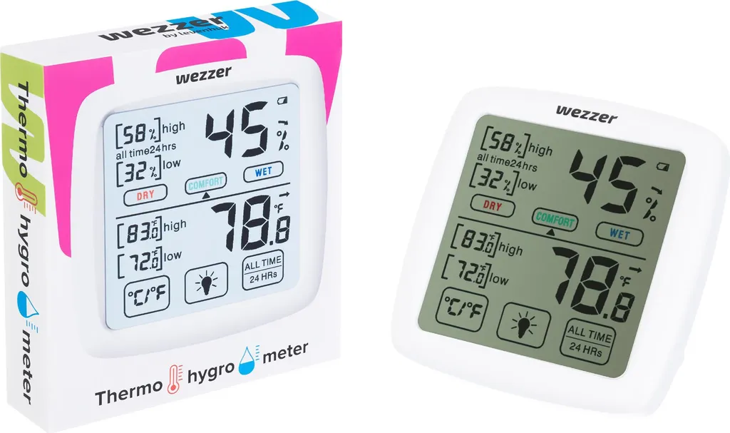 Thermohygromètre avec indicateur de confort pour optimiser le chauffage - 3