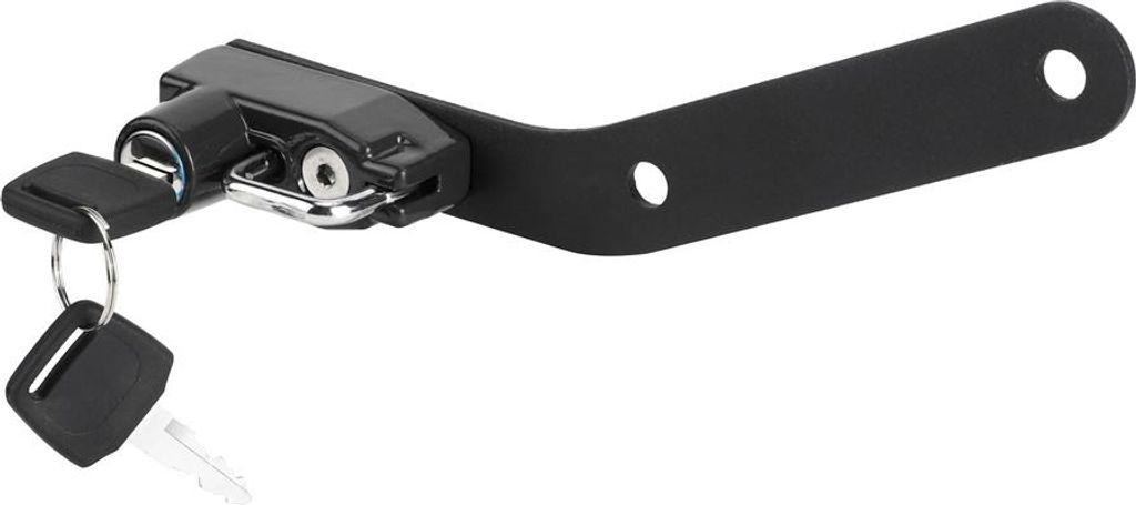 Motorrad-Helmschloss, Diebstahlschutz, passend für Suzuki GSX R1000/R L7 2017+ (schwarz)