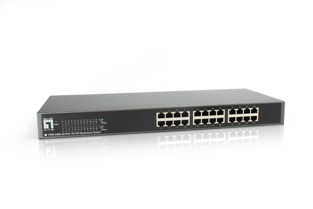 Switch LevelOne FSW-2450 24 Porte 10/100 | Prezzo e Specifiche Online - 13