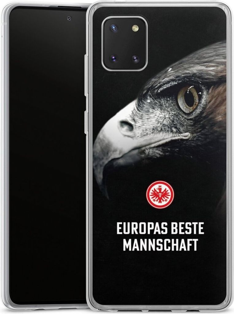 DeinDesign Handyhülle für Samsung Galaxy Note 10 lite Silikon Hülle Case Smartphone Schutzhülle Europameisterschaft Eintracht Frankfurt Offizie...