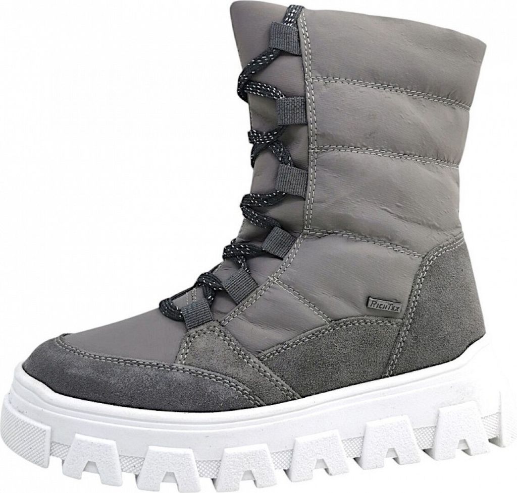Richter Mädchen Stiefel in Grau, Größe 38 Produktbild 