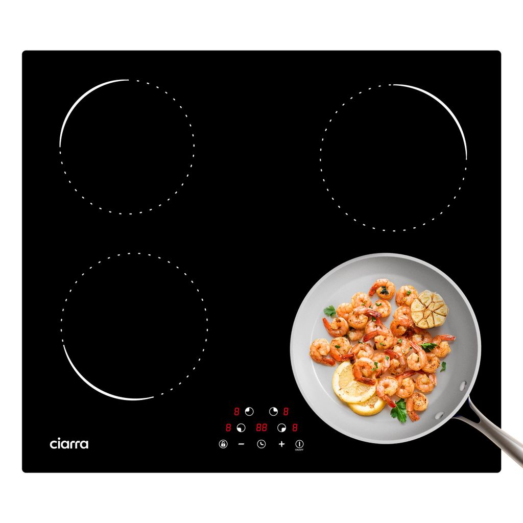 CIARRA piano cottura a induzione da incasso 60 cm, 4 zone, Immagine del prodotto 