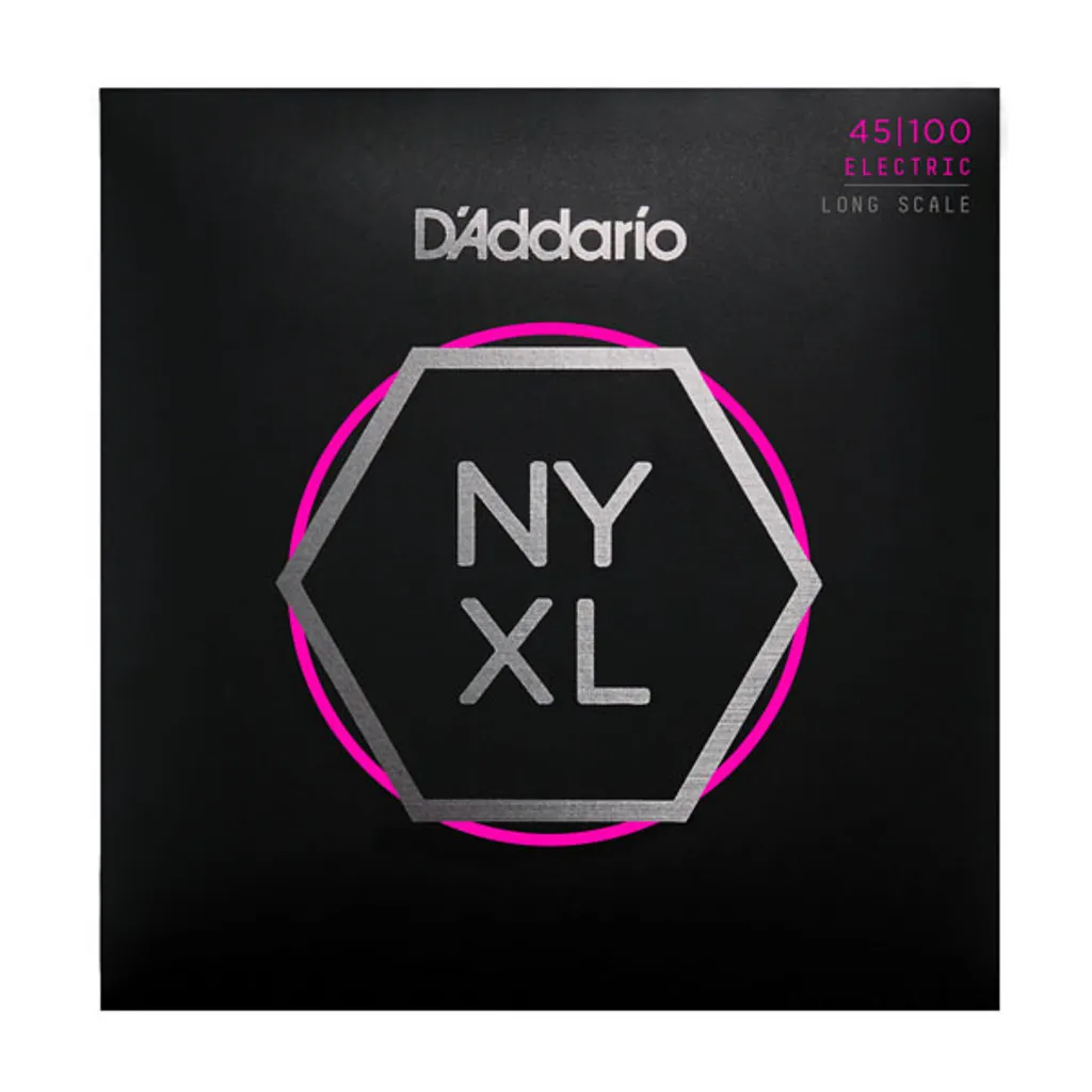 Cordes D'Addario NYXL 45100 pour basse 4 cordes tirant Regular Light
