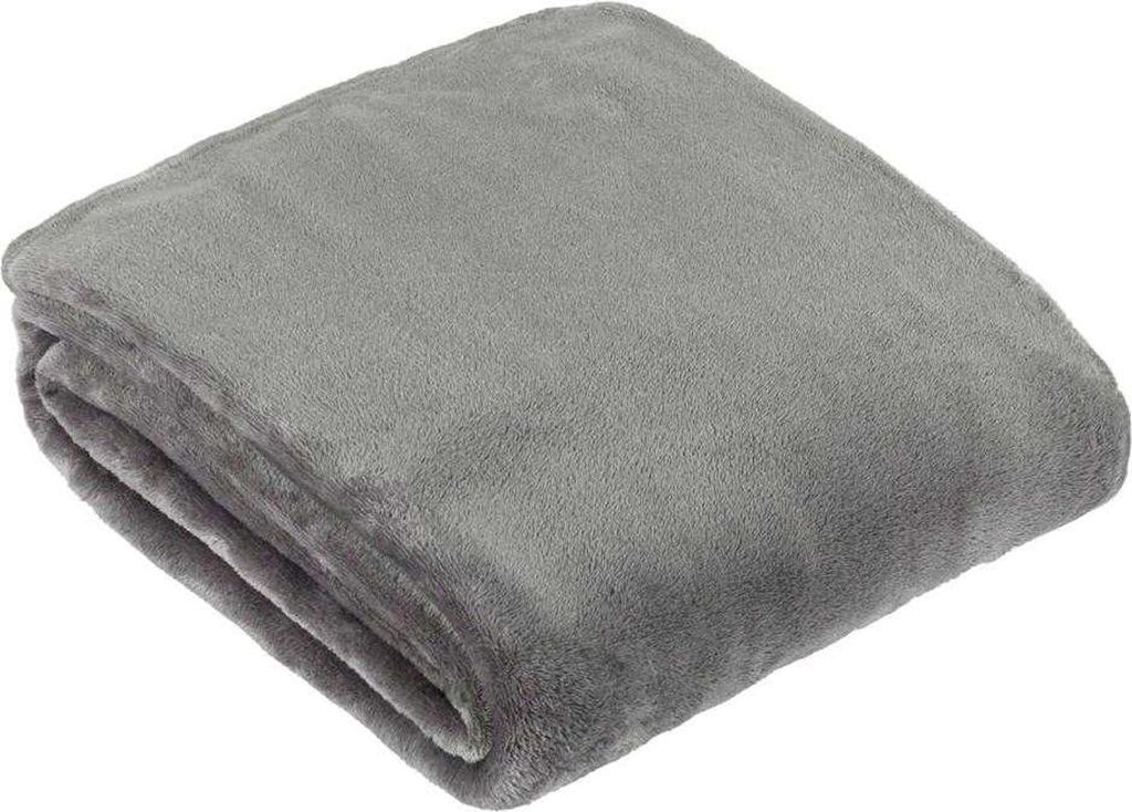 Furn - "Harrow" Überwurf, Fleece RV3654 (140 cm x 180 cm) (Holzkohle)