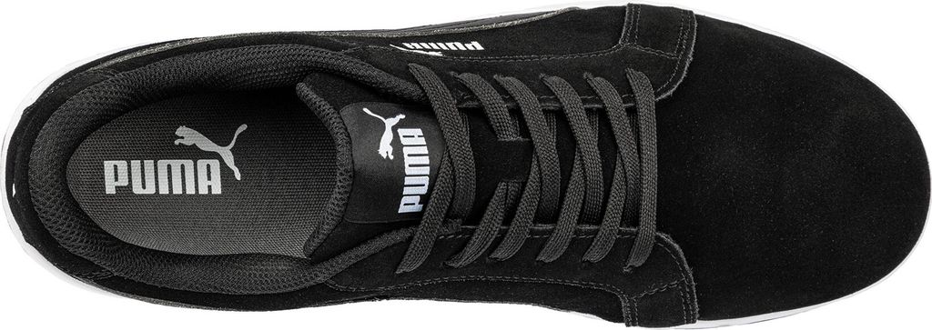 Puma Sicherheitsschuh Iconic Suede Black Low nach EN ISO Produktbild 6