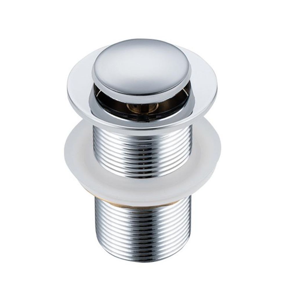 Pop-up Waschbecken Ablaufgarnitur, Vollkupfer, Anti-Überlauf, Schnellablauf, Korrosionsbeständig, Einfach zu installieren, Kleiner Deckel