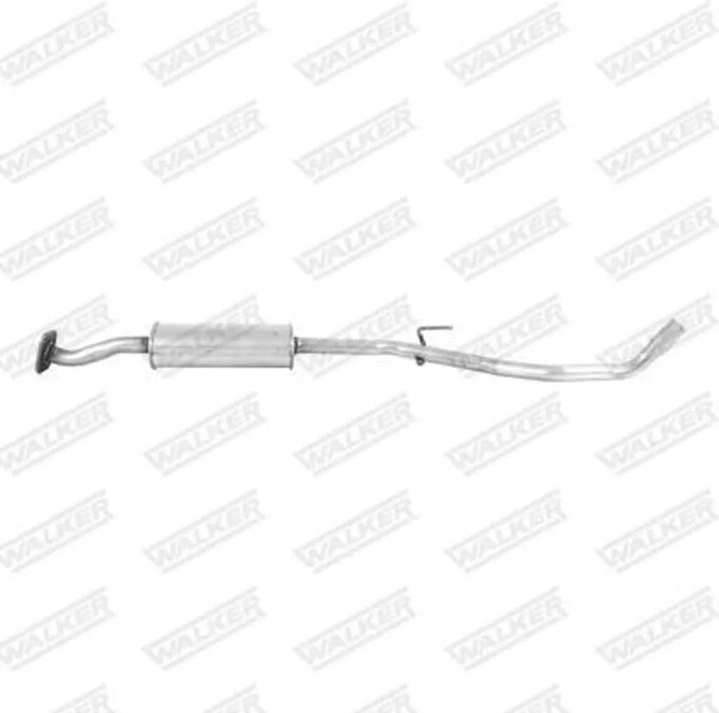 Silencieux central WALKER 23653 en acier renforcé pour Micra K12