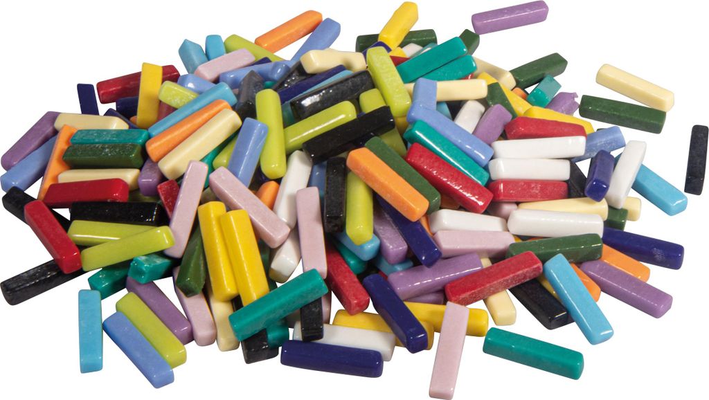 Glas-Mosaik Sweety "Bunter Mix", 500g Produktbild 