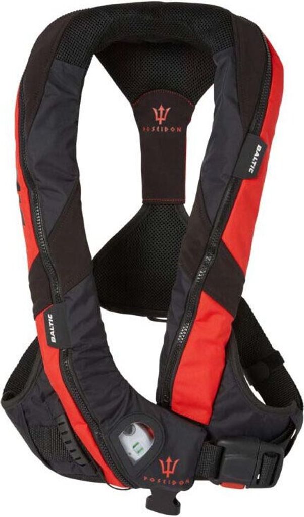 Baltic Poseidon Rettungsweste Mit Gurtzeug Schwarz 40-120 kg Schwarz 40-120 kg