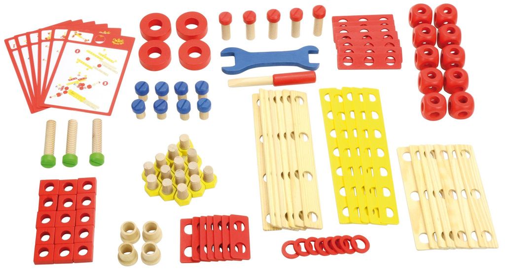 Vilac jeu éducatif Coffret de construction Mon Batibloc – Image du produit 