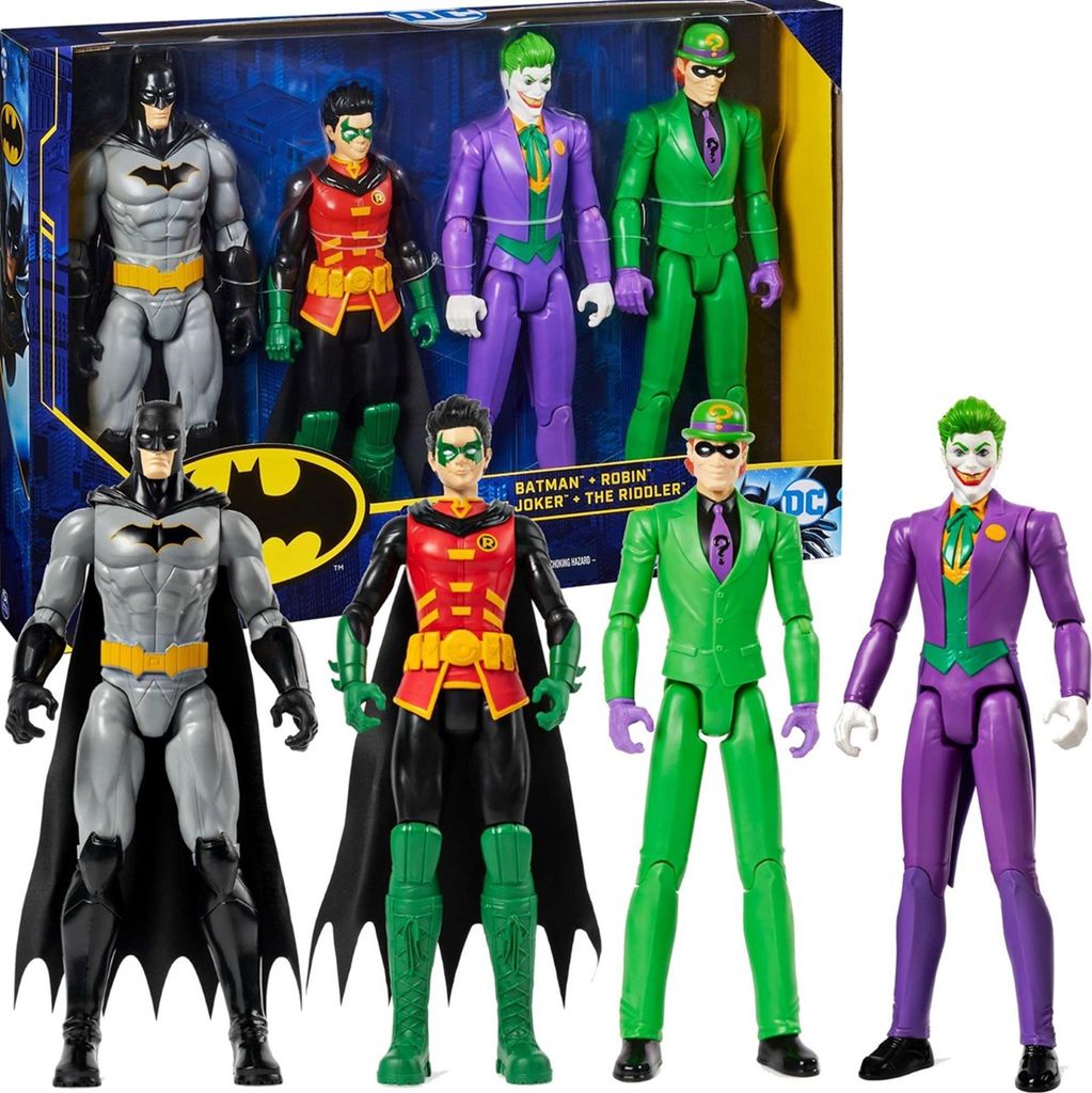DC Comics BAT FGR 12in4Pack Set M02 GML, 3 lat(a), Zdjęcie produktu 