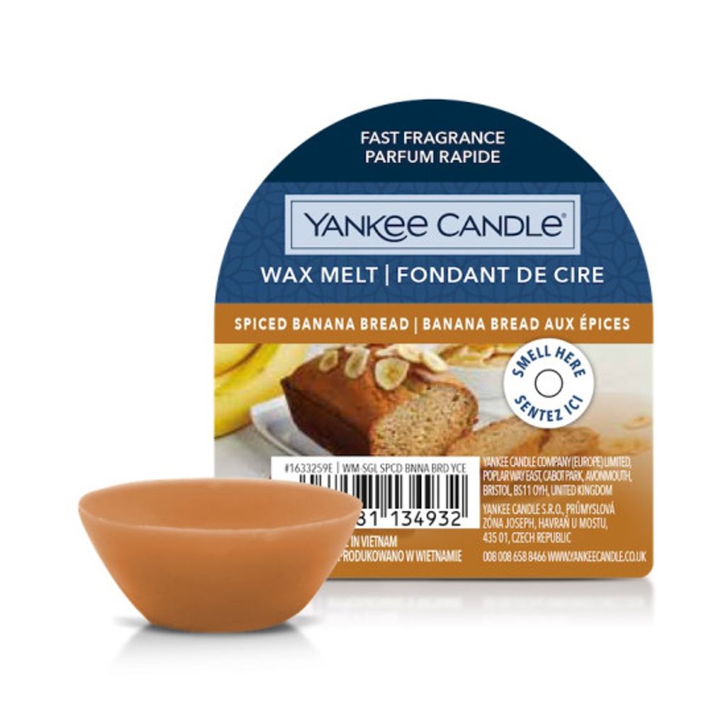 YANKEE CANDLE Kerze - Gewürztes Bananenbrot