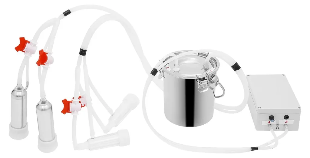 Trayeuse électrique polyvalente pour bétail avec pompe à vide 12W