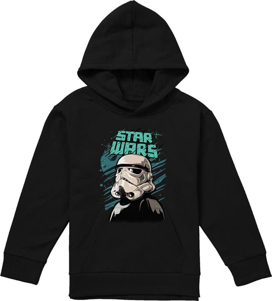 Star Wars - "Street Glare" Kapuzenpullover für Kinder TV24455 (152-158) (Marine)