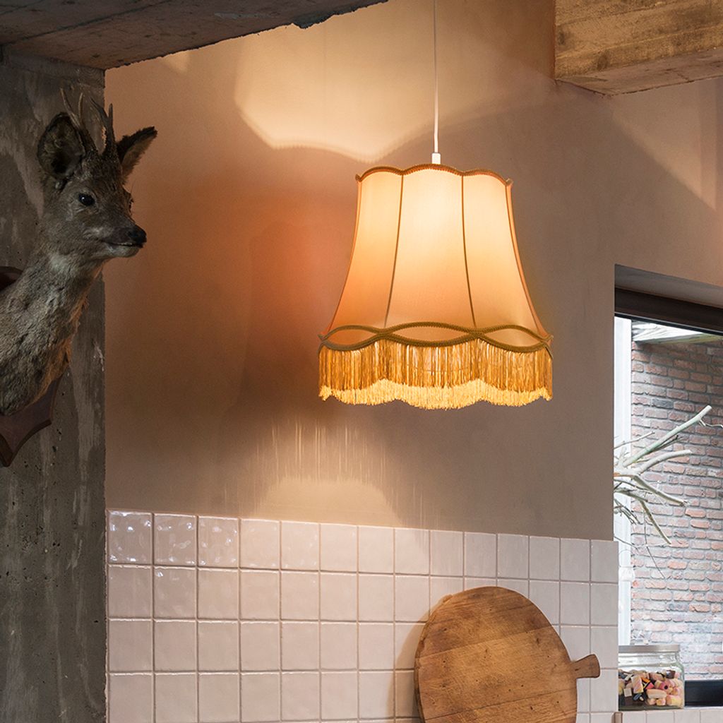 QAZQA – Retro Retro Lampa wisząca I Lampa wisząca I Lampa Zdjęcie produktu 