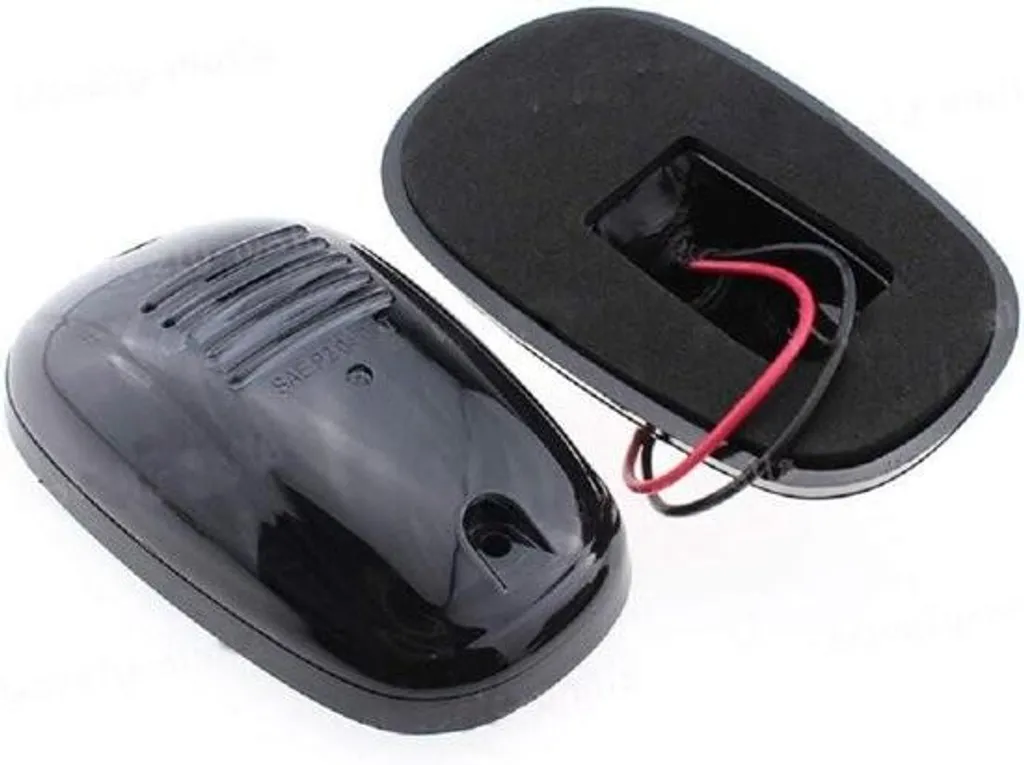 Allecto Plus - Lot de 5 Feux de Toit LED Étanches Jaunes pour Camion