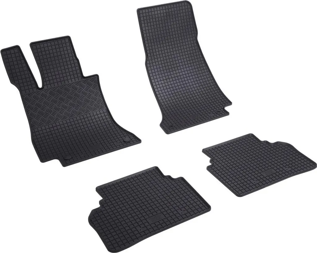 Tappetini gomma per Mercedes Classe E W213/S213 2016 - 2023 | Vestibilità perfetta