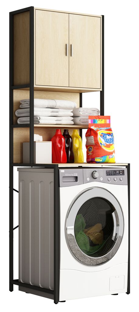Waschmaschine Überbau Schrank Edino Produktbild 