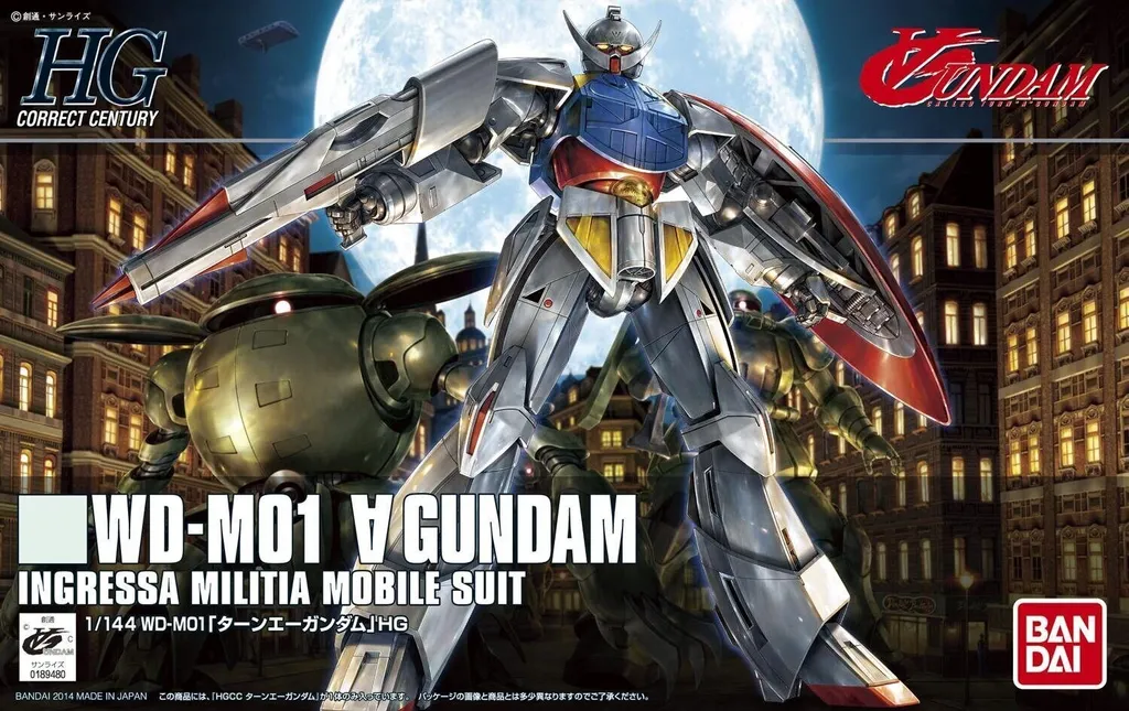 Maquette Gunpla Turn A Gundam HGCC 1/144 pour collectionneur de Mecha
