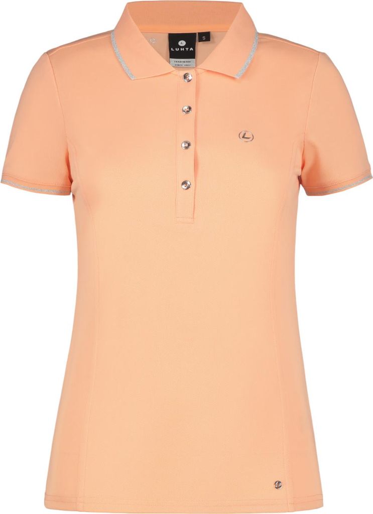 LUHTA Kivimaa Damen Polo Shirt orange L