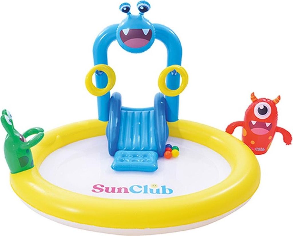 Kindermonster Spielplatz Pool 178x171x121cm 51141