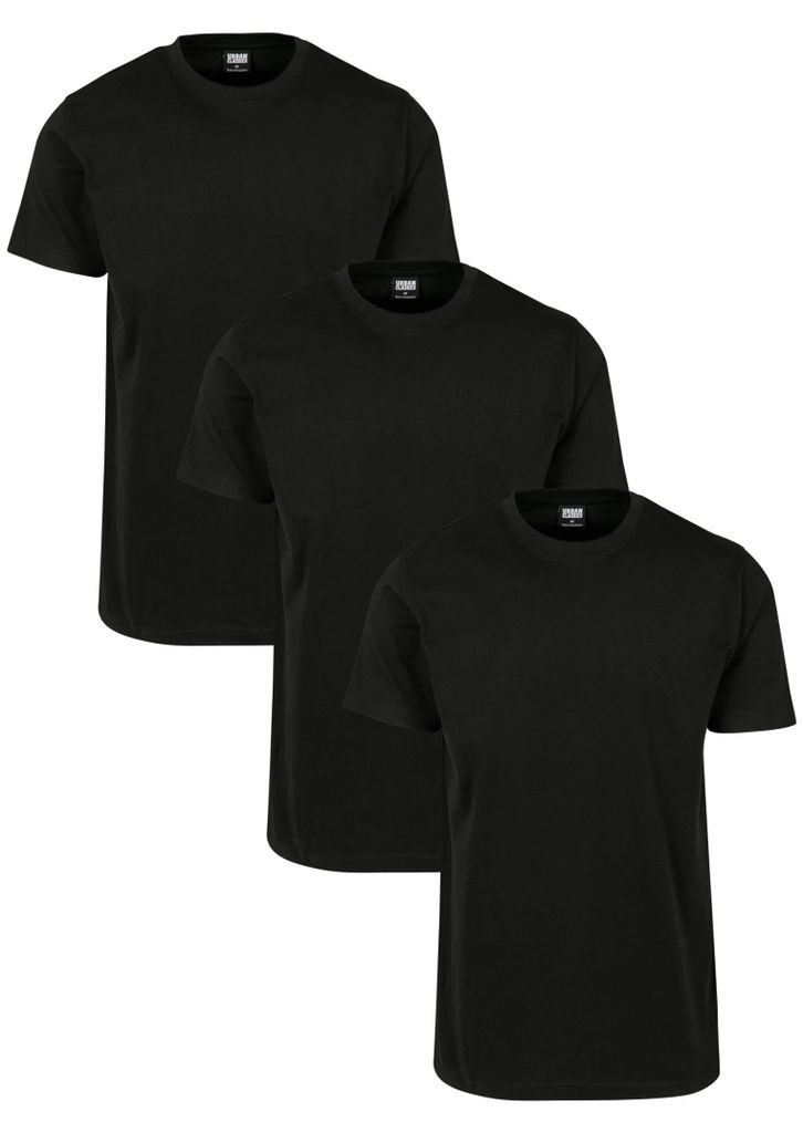 Urban Classics TB2684B | Basic T-shirt 3-pack voor heren - Productafbeelding 