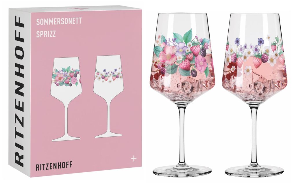 Ritzenhoff 6011004 Aperitifglas 2er-Set F25 SOMMERSONETT Produktbild 