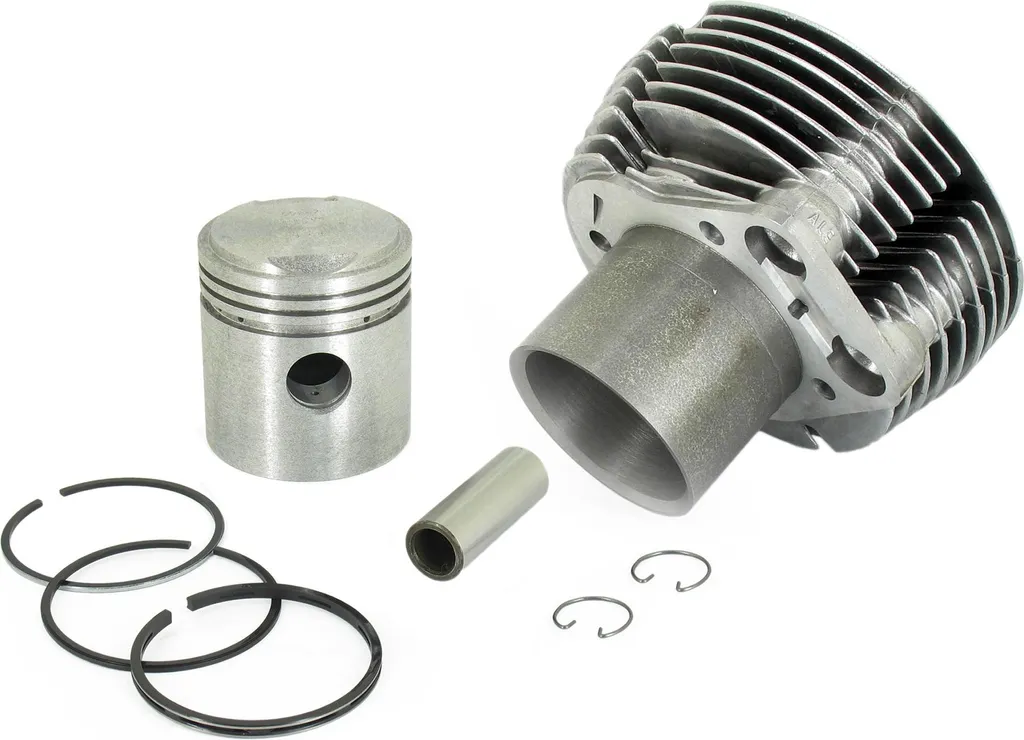 Cylindre AWO 425S avec piston plat D68.00 pour moto Simson ancienne