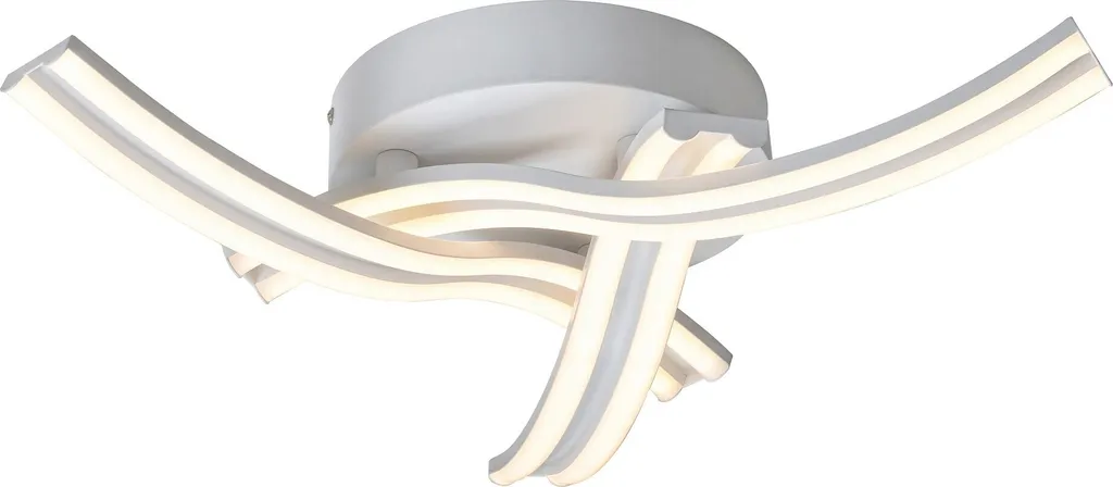 Plafonnier LED blanc Tulio Rabalux 550mm 40W 5889 pour intérieur chic