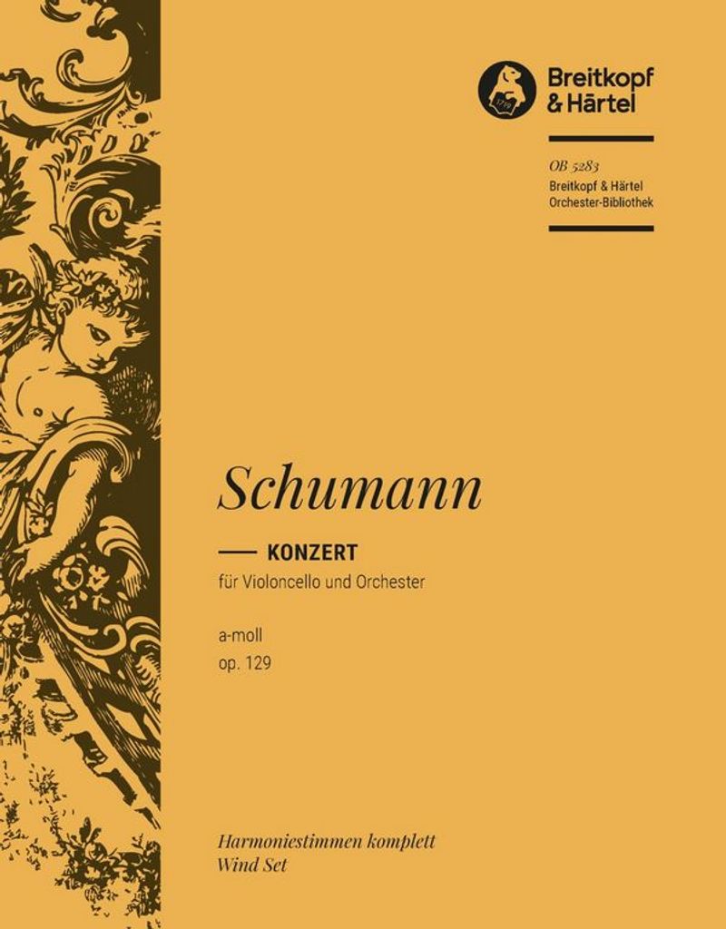 Konzert a-Moll op.129 für Violoncello und Orchester Harmonie