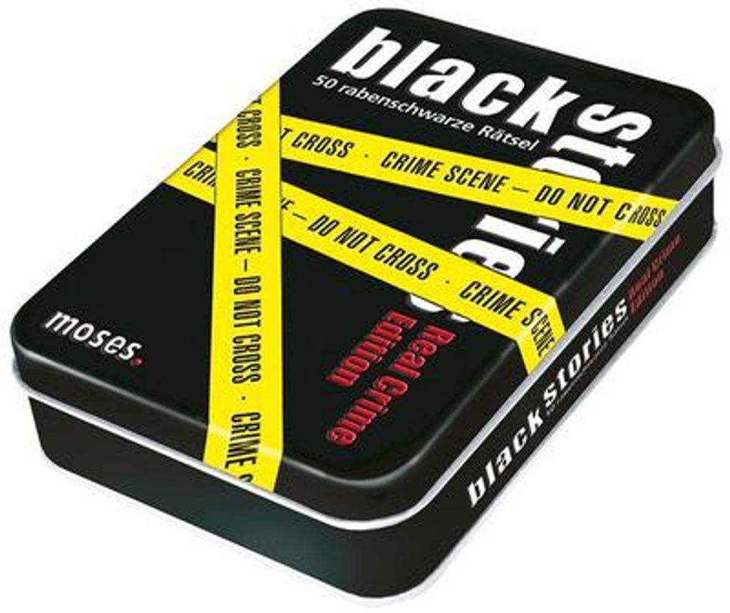 Moses 107491 - black stories Real Crime Edition limitiert