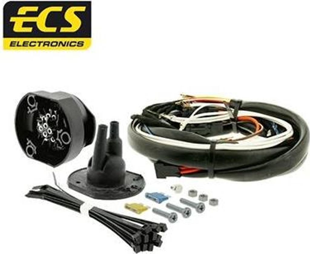 ECS OP-027-BL Elektrosatz Anhängerkupplung E-Satz für OPEL COMBO Kasten/Kombi Anhängevorrichtung